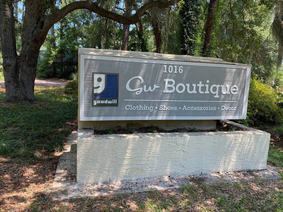 Picture of front of store from right angle